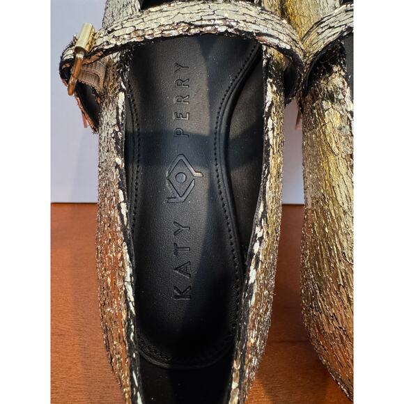 Katy Perry The Evie Mary Jane – Gold – Women’s Size 5 (EU 35) - NEW in Box - Picture 7 of 10